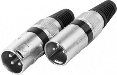 Câble Jack KOMELEC Connecteur XLR mâle 3 broches (par 2) Câble Jack KOMELEC Connecteur XLR mâle 3 broches (par 2)