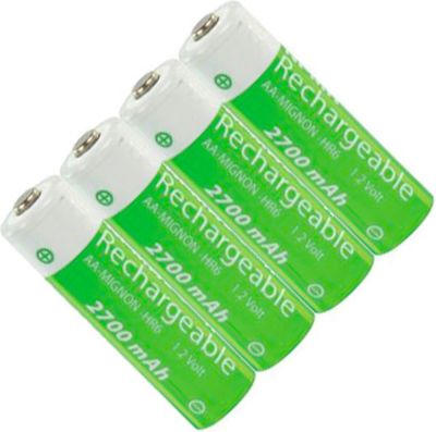 Pile rechargeable CONECTICPLUS Piles rechargeables LR06 AA 2600 mAh (4) Pile rechargeable CONECTICPLUS Piles rechargeables LR06 AA 2600 mAh (4)