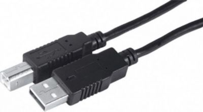Câble USB KOMELEC Câble USB 2.0 imprimante noir 1m