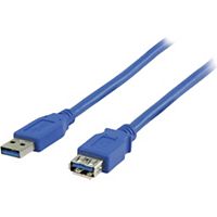 Rallonge USB CONECTICPLUS 3.2 Gen 1 bleue