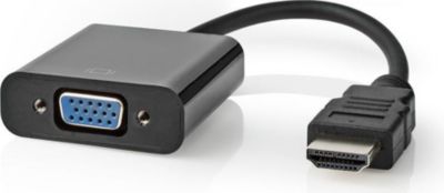 Câble HDMI KOMELEC Câble HDMI vers VGA femelle 0.20m