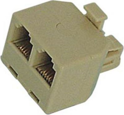 Adaptateur Ethernet KOMELEC Adaptateur RJ11 mâle femelle femelle
