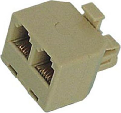 Adaptateur Ethernet KOMELEC Adaptateur RJ11 mâle femelle femelle Adaptateur Ethernet KOMELEC Adaptateur RJ11 mâle femelle femelle