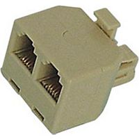 Adaptateur Ethernet CONECTICPLUS RJ11 mâle femelle femelle