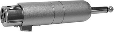 KOMELEC Adaptateur XLR femelle Jack mono mâle