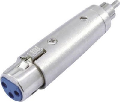 KOMELEC Adaptateur XLR femelle RCA mâle