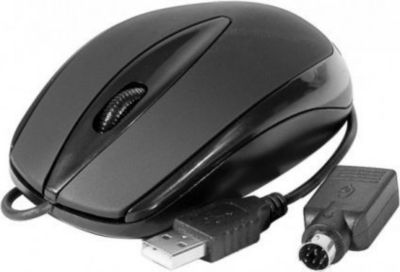 Souris filaire KOMELEC USB et PS2