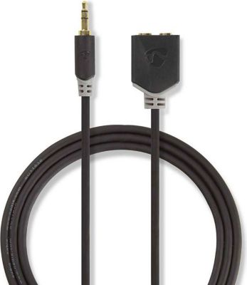 Câble Audio Jack 3.5 mm Mâle-Mâle Auxiliaire Son stéréo 1.5m LinQ