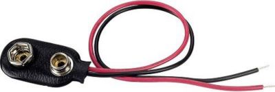 CONECTICPLUS à clips pour pile 9V