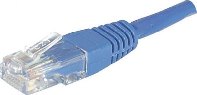 Câble Ethernet KOMELEC RJ45 CAT6 15m UTP bleu
