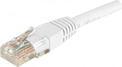 Câble Ethernet KOMELEC Câble RJ45 Cat6 1.50m non Blindé blanc