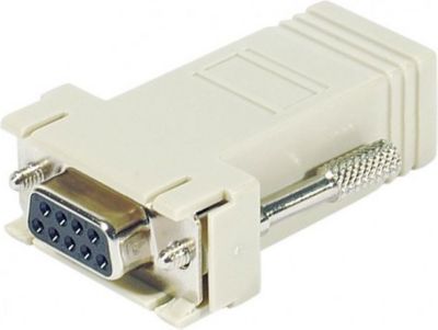 Adaptateur Ethernet KOMELEC Adaptateur Ethernet RJ45 - DB9 femelle
