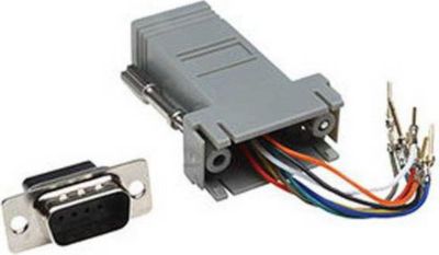 Adaptateur Ethernet KOMELEC Adaptateur Ethernet RJ45 - DB9 mâle