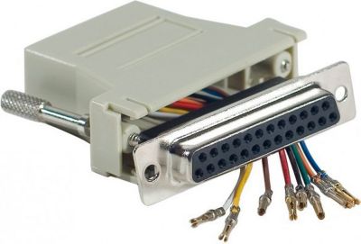 Adaptateur Ethernet KOMELEC Adaptateur Ethernet RJ45 - DB25 femelle