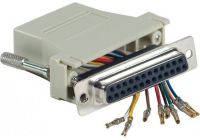 CONECTICPLUS Adaptateur Ethernet RJ45  DB25 femelle à