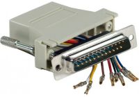 CONECTICPLUS Adaptateur Ethernet RJ45  DB25 mâle à