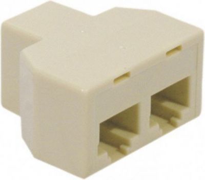 KOMELEC Doubleur RJ45 femelle-2 x femelle (