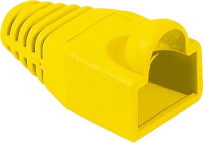 Câble Ethernet KOMELEC Manchon RJ45 6mm jaune (sachet de 10)