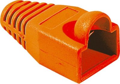 Câble Ethernet KOMELEC Manchon RJ45 6mm orange (sachet de 10)