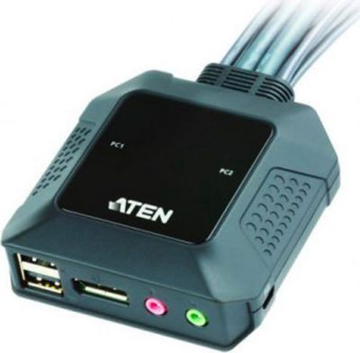 ATEN KVM DisplayPort CS22DP 2 ports