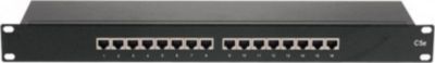 Accessoire rack CONECTICPLUS Panneau de brassage RJ45 16 Ports 19' 1U