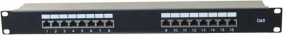 Accessoire rack CONECTICPLUS Panneau de brassage RJ45 16 Ports 1U