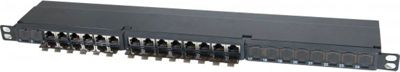 Accessoire rack CONECTICPLUS Panneau de brassage RJ45 24 Ports 0.5U Accessoire rack CONECTICPLUS Panneau de brassage RJ45 24 Ports 0.5U