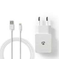 Chargeur secteur CONECTICPLUS Pack USB câble Lightning 1m 5V 2.4A