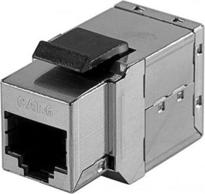 Connecteur CONECTICPLUS Embase Ethernet RJ45 F/F CAT6 blindé