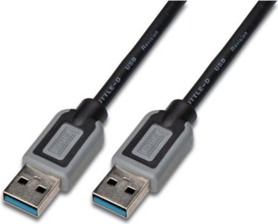 KOMELEC Câble USB 3.0 mâle mâle type AA 1m