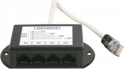  KOMELEC Doubleur RJ45 téléphonique 4 voies KOMELEC Doubleur RJ45 téléphonique 4 voies