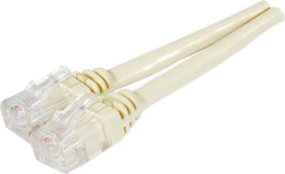 Câble téléphonique KOMELEC Câble téléphone RJ11 ADSL torsade