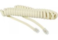CONECTICPLUS téléphone spirale RJ9  ivoire