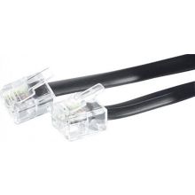 CONECTICPLUS Câble téléphone RJ11 2m noir