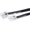 CONECTICPLUS Câble téléphone RJ11 5m noir