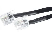 CONECTICPLUS Câble téléphone RJ11 10m noir