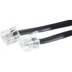 CONECTICPLUS Câble téléphone RJ11 30m noir