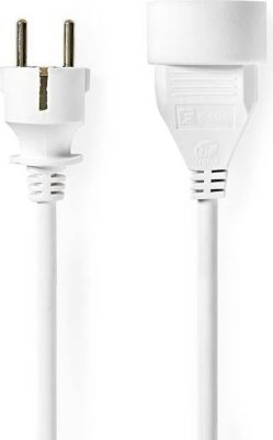 Câble alimentation KOMELEC Rallonge électrique 10m blanche Câble alimentation KOMELEC Rallonge électrique 10m blanche