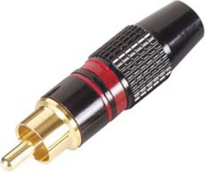 KOMELEC Connecteur RCA rouge