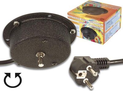 Jeu de lumières KOMELEC Moteur pour boule à facettes 2.5T/mn Jeu de lumières KOMELEC Moteur pour boule à facettes 2.5T/mn