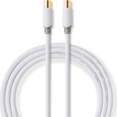 Câble antenne TV KOMELEC Câble antenne TV 1m - Double blindage