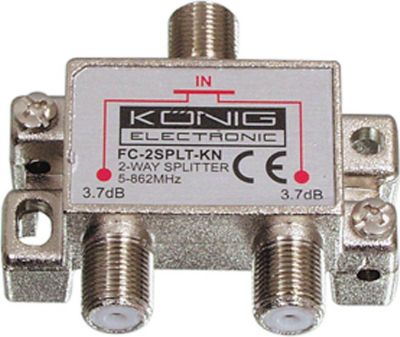 Répartiteur TV KOMELEC Répartiteur antenne satellite 1E/2S