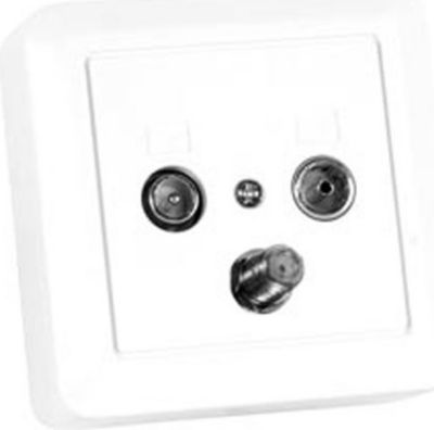 KOMELEC Prise murale TV / FM / SAT