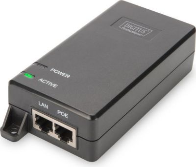 Carte ethernet CONECTICPLUS Injecteur POE+ giga 1 port  30W