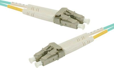 Jarretière optique KOMELEC Câble fibre multimode OM3 LC/LC 2m