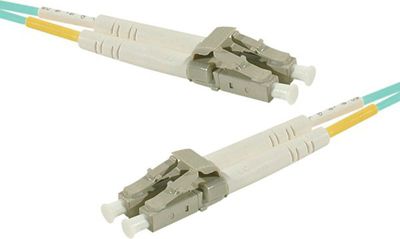 Jarretière optique KOMELEC Câble fibre multimode OM3 LC/LC 3m Jarretière optique KOMELEC Câble fibre multimode OM3 LC/LC 3m