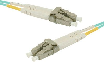 Jarretière optique KOMELEC Câble fibre multimode OM3 LC/LC 20m