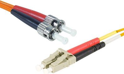 Jarretière optique KOMELEC multimode 62.5/125 OM1 LCUPC/STUPC