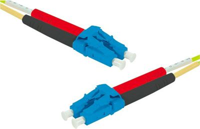 Jarretière optique KOMELEC Câble fibre monomode OS2 LC/LC 1m