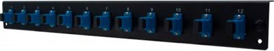 Accessoire rack KOMELEC Face avant fibre 12 SC UPC Simplex Accessoire rack KOMELEC Face avant fibre 12 SC UPC Simplex